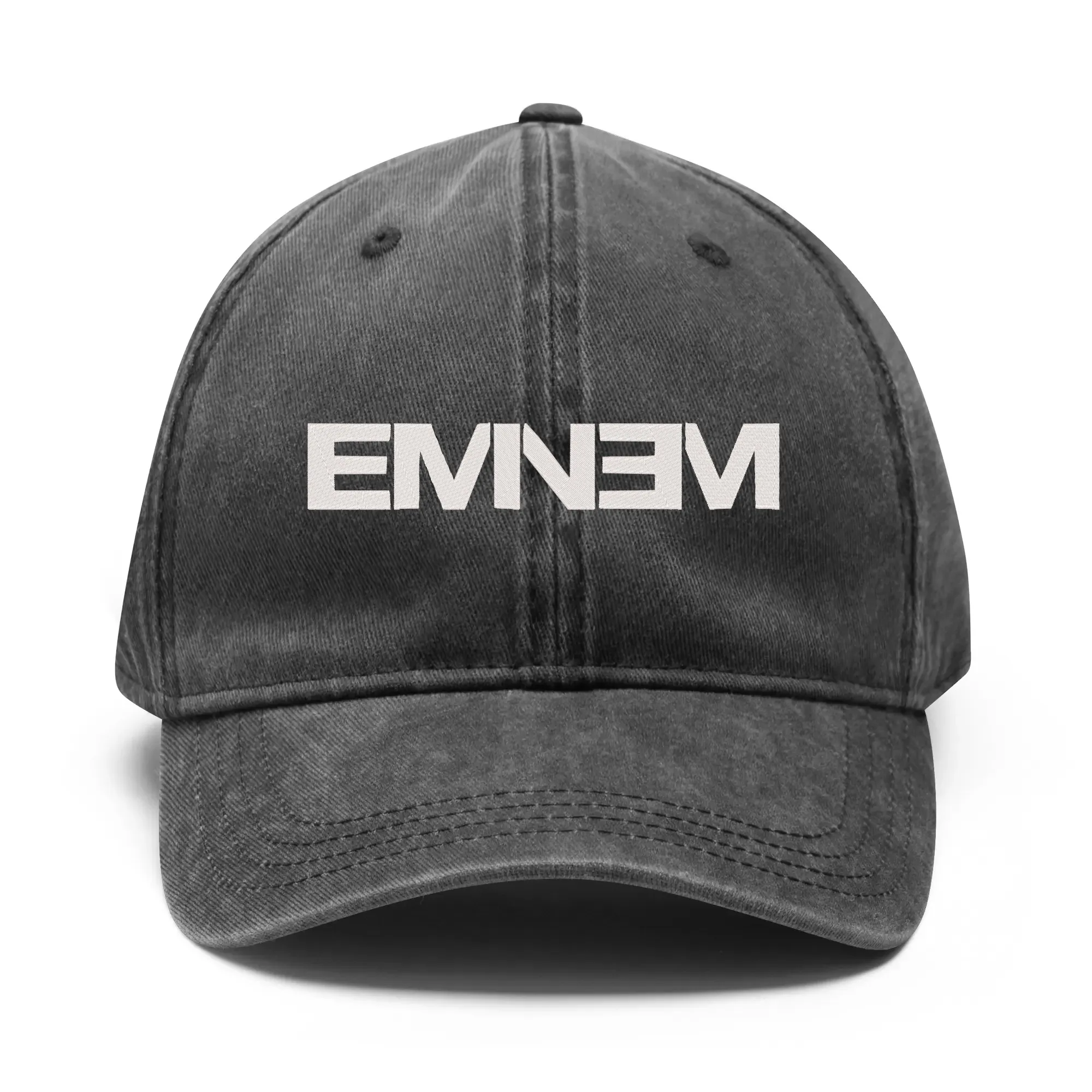 

Eminem Embroidery Hats Mens Womens Sports Baseball Hat Hip Hop Customized Made DIY Caps Personalized Text Cowboy Trucker Cap