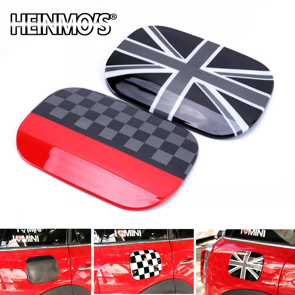 

Petrol Fuel Gas Tank Cap Covers Housing Styling Decoration Stickers Accessories For Mini Cooper JCW Countryman F60 Tank Covers