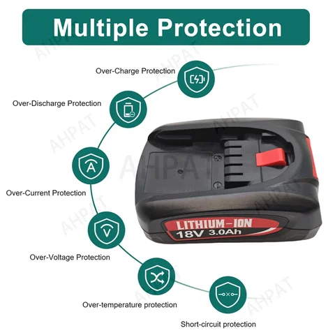 Литий-ионный аккумулятор KEPAH 18В 3000 мАч для Bosch