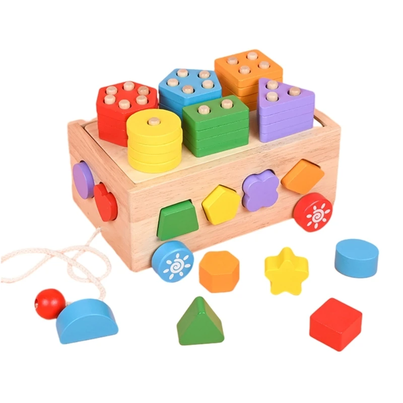 

Simulation Wooden Farm Puzzlebox Toy for Toddler Kindergarten Hand Grab Teaching Aid Geometric Coin Box Montessori Toy