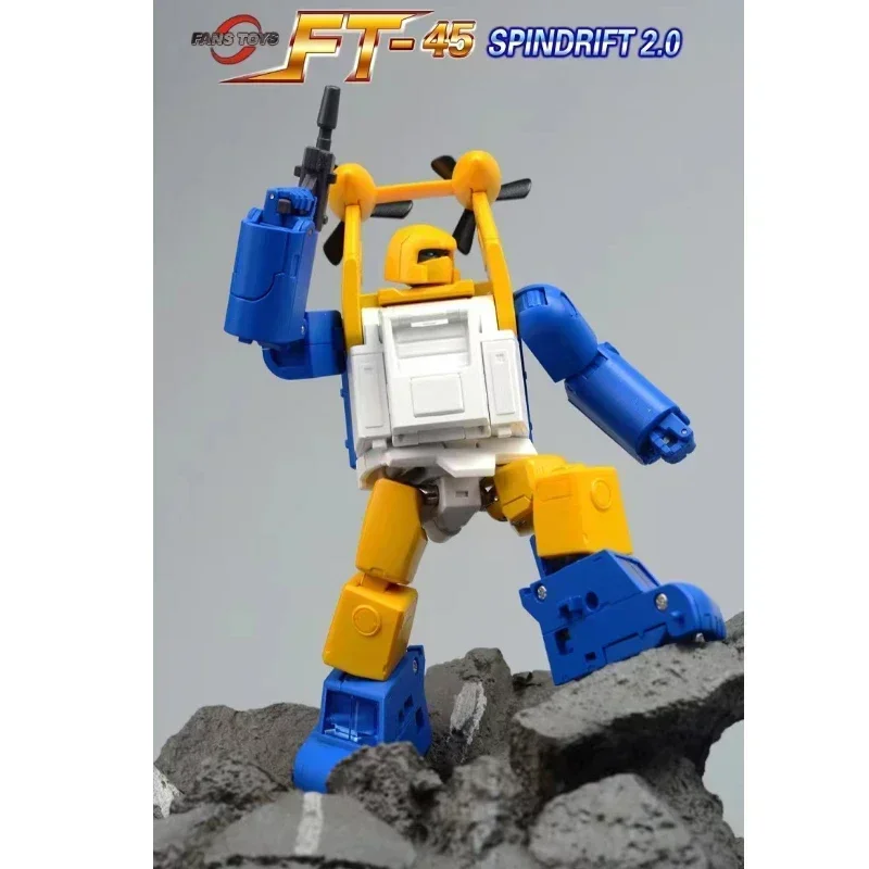 Фото В наличии: Фигурка FansToys FT-45 FT45 Spindrift Seaspray Version 2.0, трансформируемая модель робота от стороннего производителя, с коробкой. №4