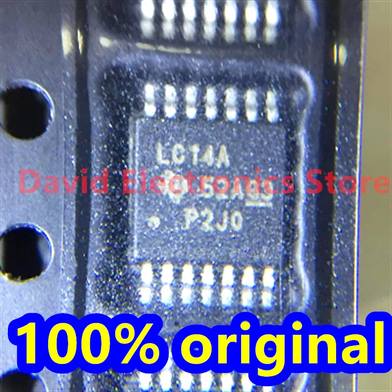 

50PCS 100% brand new original SN74LVC14APWR package TSSOP14 screen printed LC14A six inverter chip SN74LVC14APW