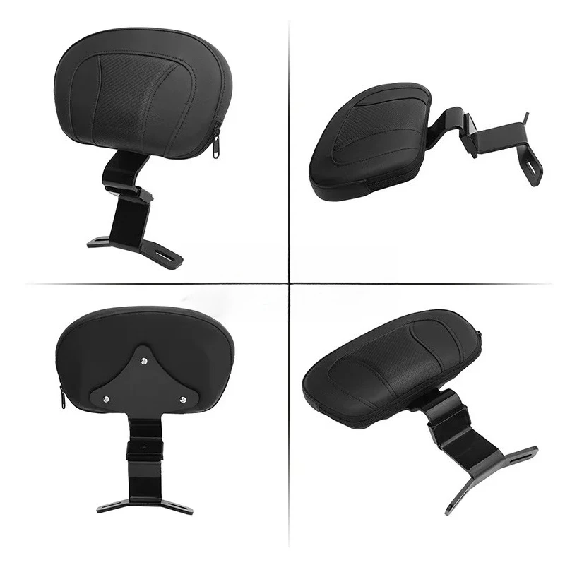 Фото Кожаная подушка-спинка для водителя и пассажира Harley Touring CVO Electra Road Street Glide Road King 09-22 №2