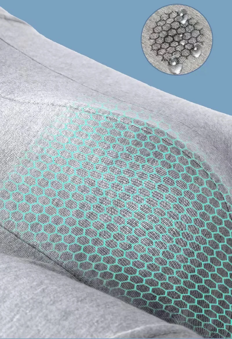 5Pcs/Lot Men's Underwear Boxer Mid Waist Four Corners Cotton Loose Breathable Shorts Quick Dry Plus Size 6xL-110kg Male Panties