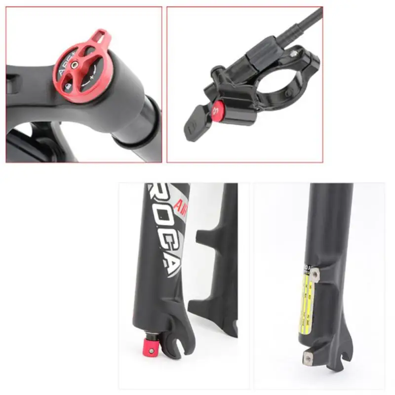 Mountain Bike Front Fork 26/27.5 Inch Pneumatic Shock Absorber Air Disc Brake Quick Disassembly Bicycle