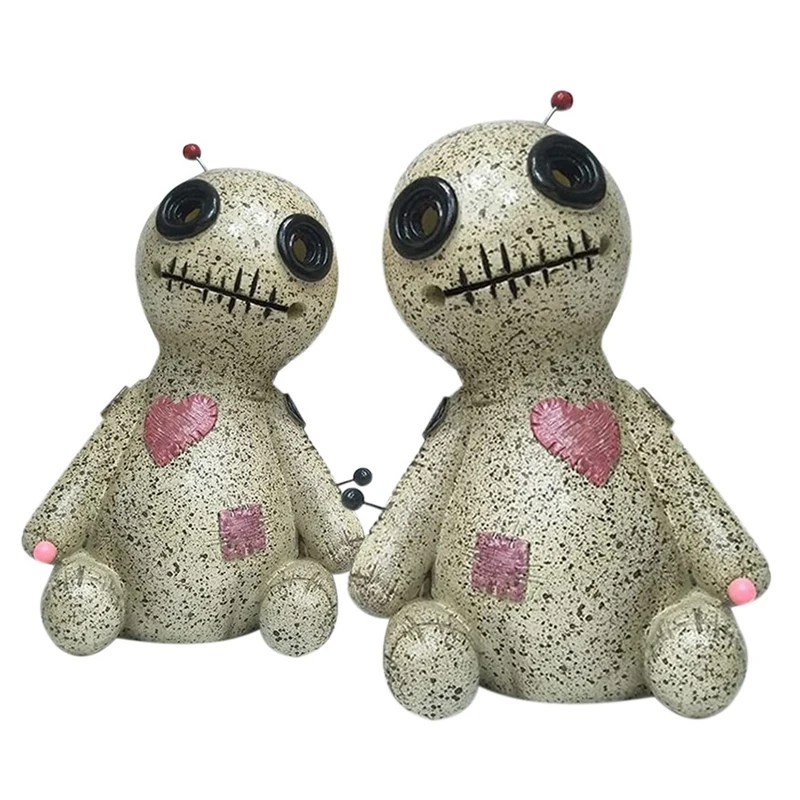 

2 Pcs Voodoo Doll Cone Incense Burner Unique Home Decoration Incense Creative Home Decoration Props Ornaments