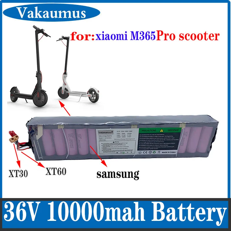

Литиевая батарея для электроскутера Xiaomi Mijia M365, 18650, 10S, 3P, 36 В, 10 А · ч, 42 в, SC, коммуникация, водонепроницаемая упаковка