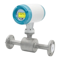 dn40 digital water flowmeter electronic flow meter sewage magnetic flowmeter