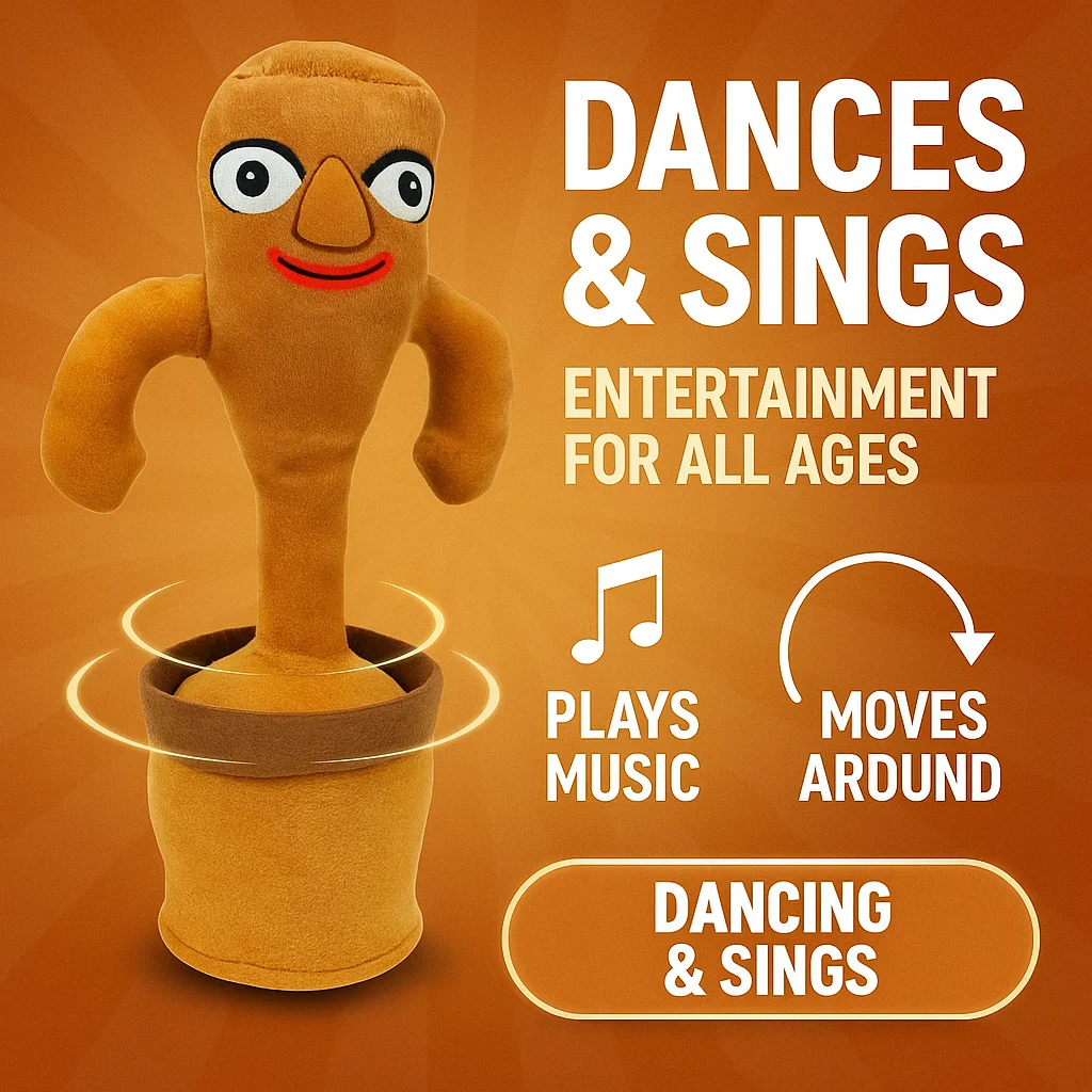 Фото Итальянская игрушка Tralalelo Tralala Tungtungtung Brainrot Dancing Singing Talking, плюшевая игрушка с подсветкой, электрическая голосовая мимическая интерактивная кукла №1