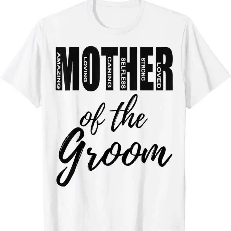 Фото Mother Of The Groom Mom Bridal Shower Wedding Rehearsal Fun T Shirt №1