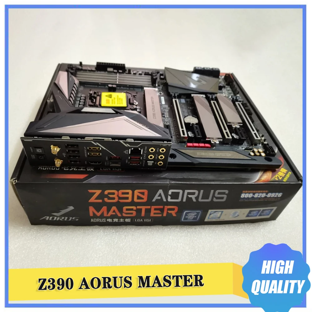 

Z390 AORUS MASTER For Gigabyte LGA 1151 DDR4 64GB PCI-E 3.0 ATX Desktop Motherboard