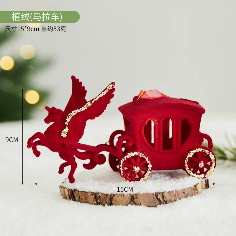 

Рождественская подвеска DKSHETOY красная