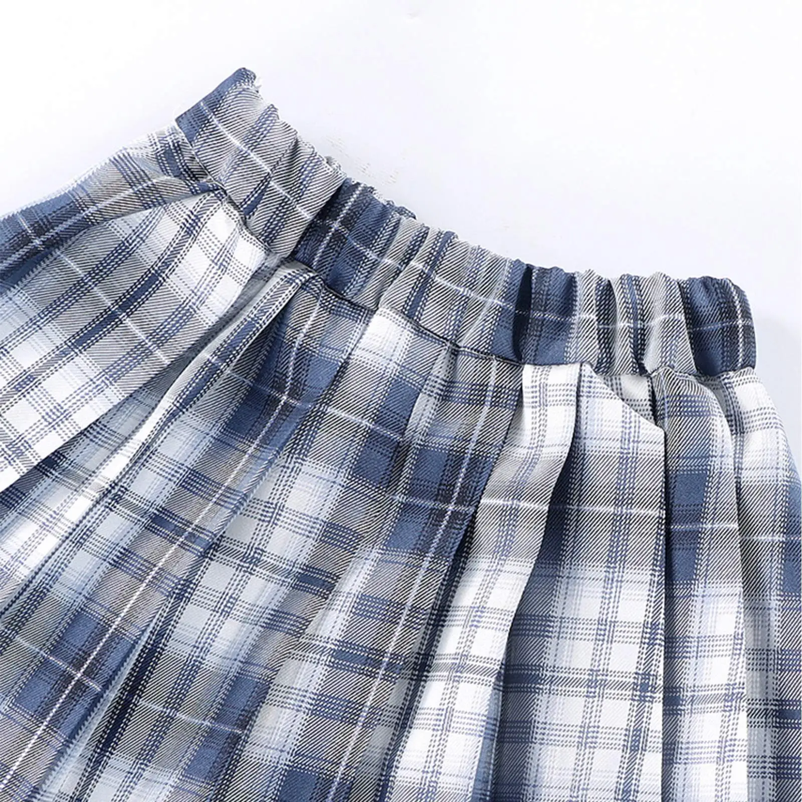 Комплект детской школьной формы для девочек рубашка с коротким рукавом и