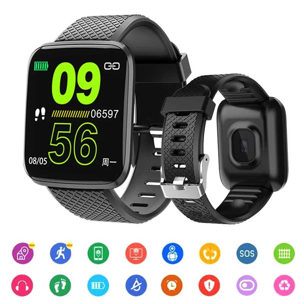 

Sport Smart Watch with Call Reminder Fitness Tracker Sleep Monitoring IP67 Waterproof Pedometer Smartwatch for Men Women