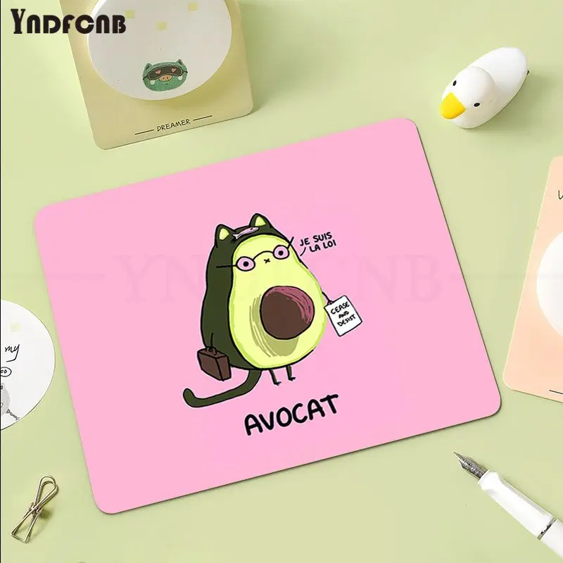 Коврик для мыши с изображением авокадо и фруктов маленький Настольный коврик в
