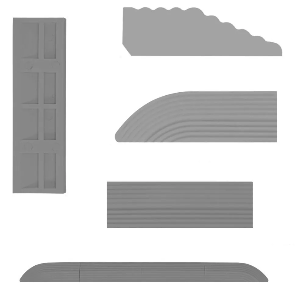 

Threshold Bars Step Ramp Climbing Mat Kit Accessories For Narwal For Ecovacs For Roborock For Xiaomi ForIROBOT Vacuum Cleaner