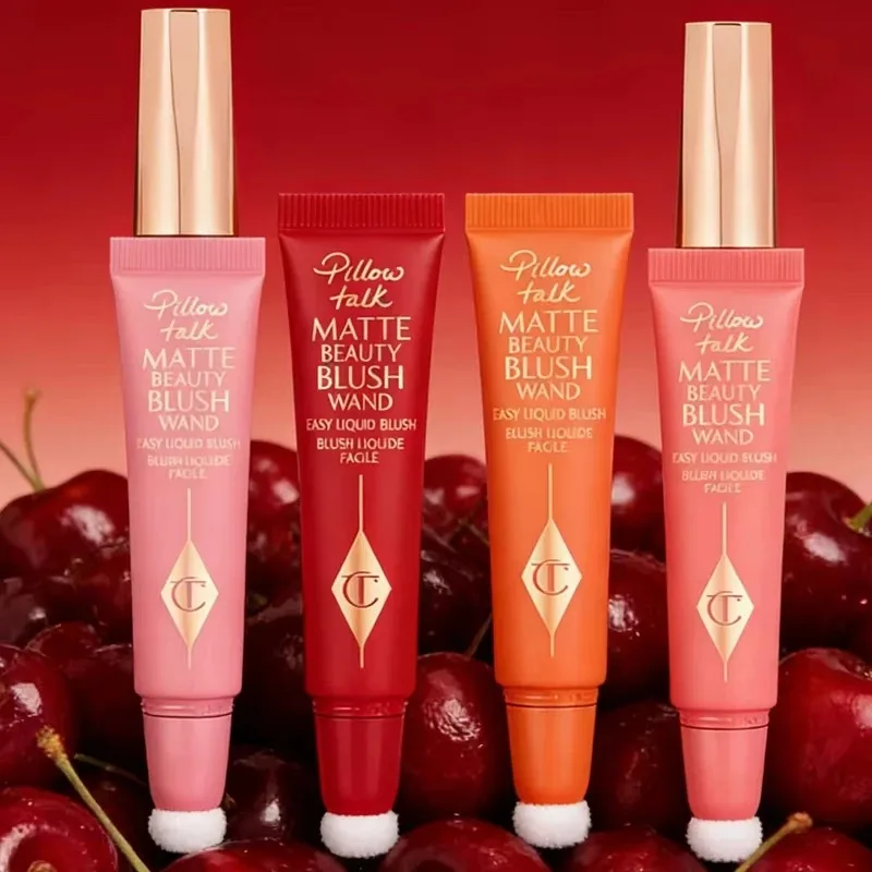 Фото Жидкий контурный карандаш Charlotte Tilbury Featherlight&Serum Foundation, сияющие кремовые румяна, бархатистая водостойкая гладкая легко наносимая косметика №4