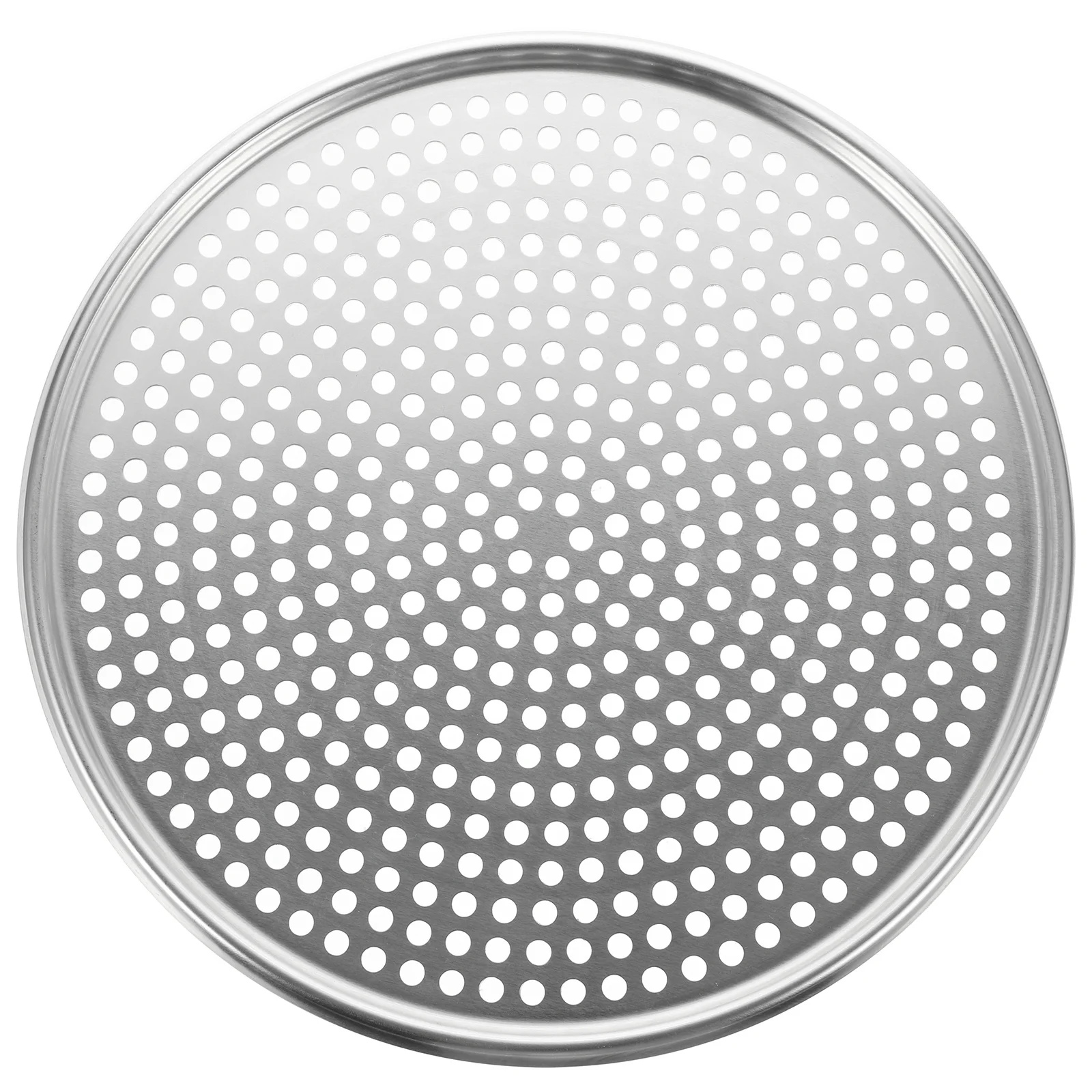 

Pizza Pan Tray Baking Plate Oven Pans Inch Round Screen Pie Stick Non Roasting Net Sheet Bread Mesh Vented Bakeware Metal Steel