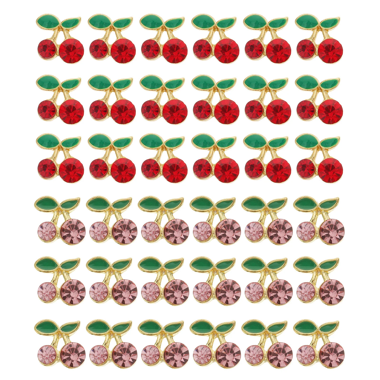 

36 Pieces Nail Charms Manicure 3D Nail Rhinestones Nail Rhinestones
