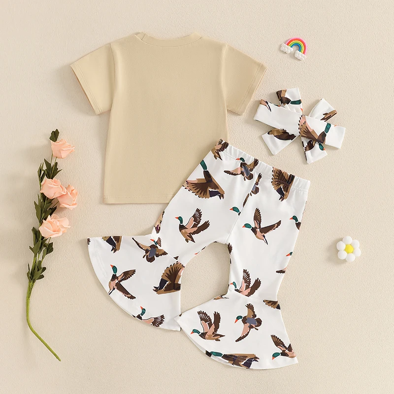 Летняя одежда для маленьких девочек футболка с короткими рукавами и круглым