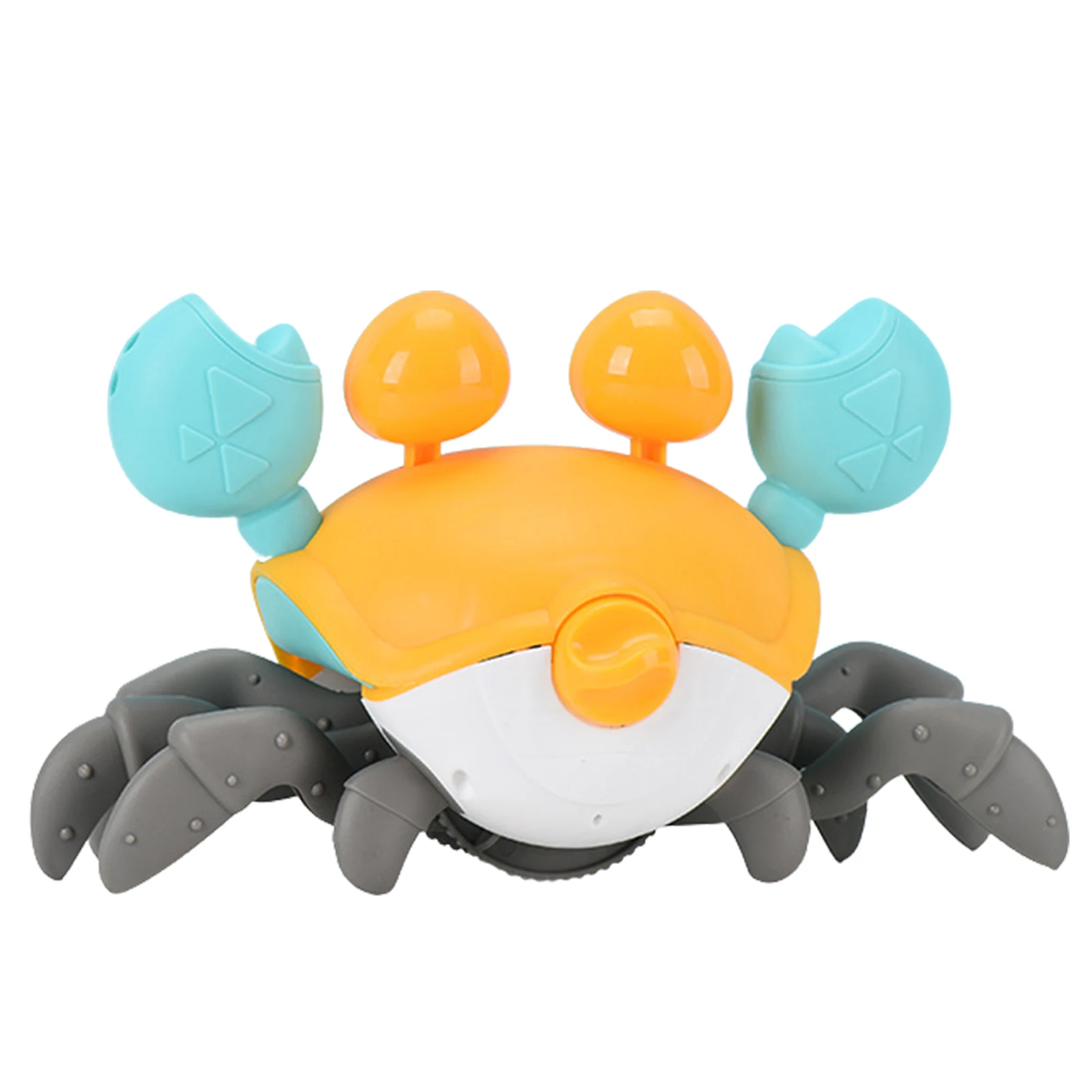 

Crawling Crab Toy Crawling Toys For Babies 6-12 Months Toddler Electronic Light Up Crawling Crab Baby Toy Interactive Music Fun