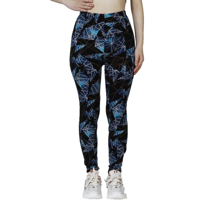 Леггинсы PD35 с лазерным принтом женские облегающие леггинсы новые стильные для