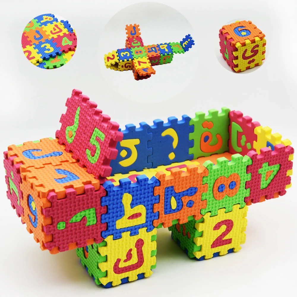 

36Pcs/set EVA Foam Crawling Mat Toys Baby Gym Puzzle Mat Rug Carpet Number Letter Play Mat Kid Room Decoration Indoor Soft Mats