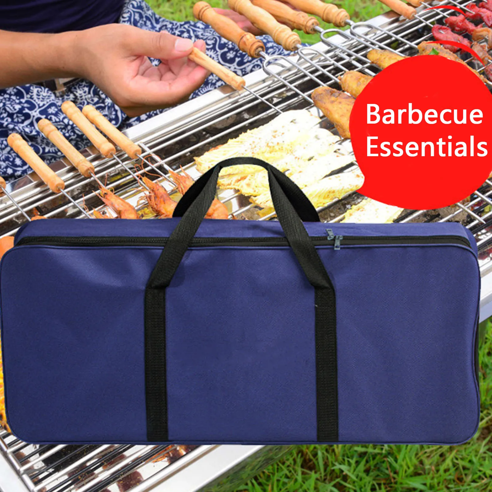 

Travel Bag Storage Bag Strong 1pcs Portable Recyclable Shopping 31.5inch*13.77inch 80cm*35cm BBQ Supplies Firm