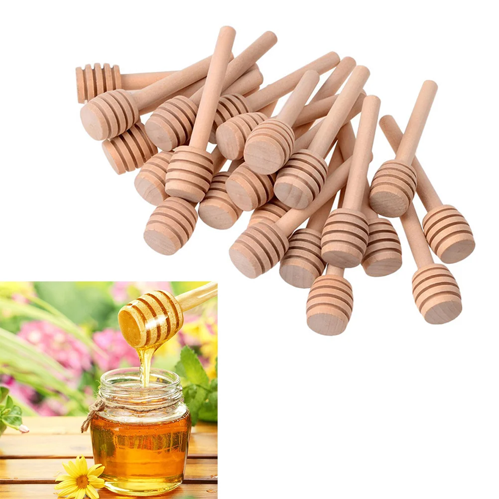 

20pcs 8cm Dipper Small Drizzle Spoon Dispenser Syrup Drizzler for Home Kitchen Supplies