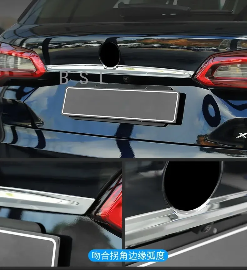 Автомобильный Стайлинг для BMW X5 2019 -2021 крышка заднего багажника молдинг