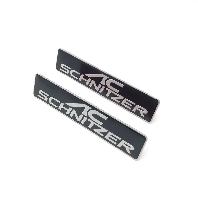 Логотип на переменном токе алюминиевая наклейка с эмблемой для BMW AC Schnitzer X1 X3 X5 X6 M