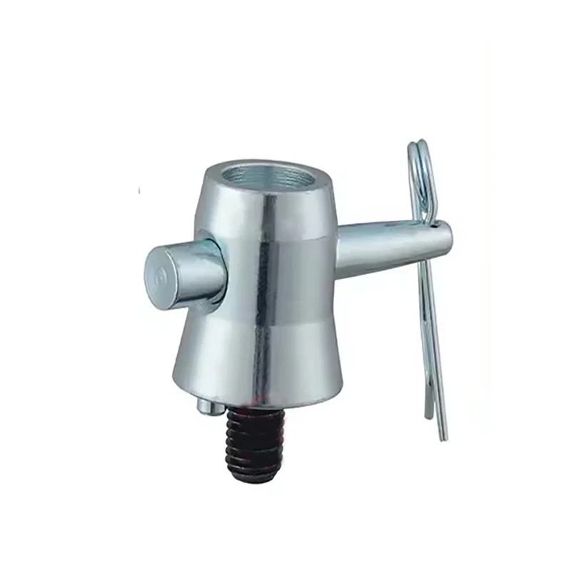 10 шт. серебристые алюминиевые полуфабрикаты с зажимами