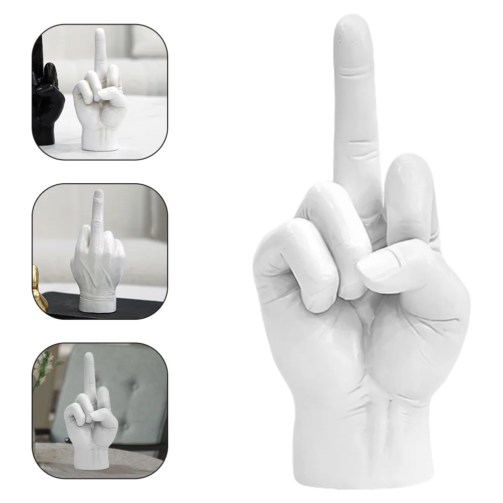 Ручная ваза для цветов скульптура пальца украшения стола украшение рабочего из