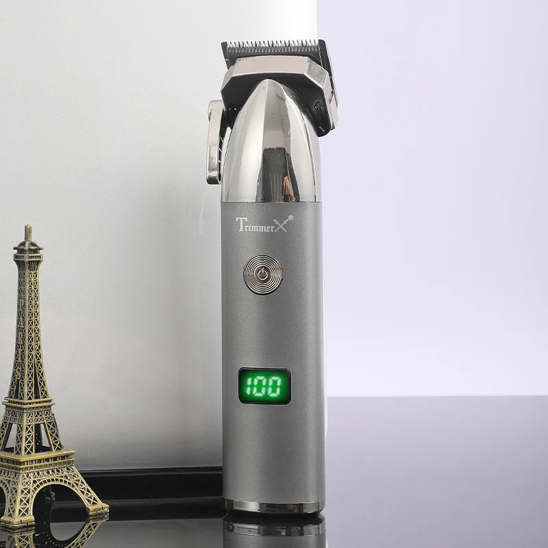 USB Electric Cordless Hair Cutting Machine Professional Hair Barber Trimmer For Men New Clipper Digital Display