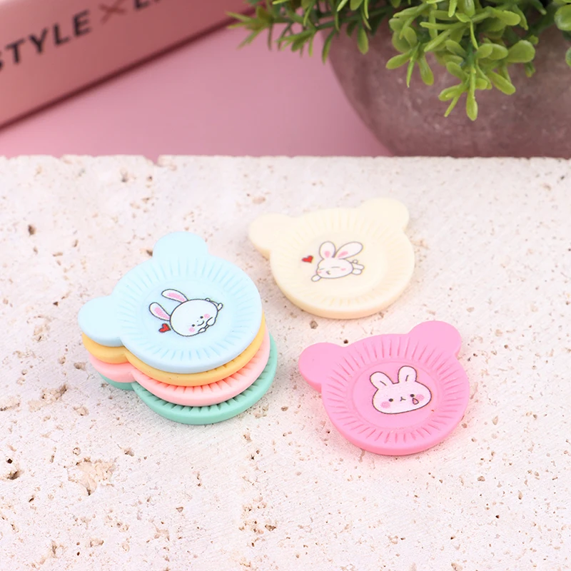 

10Pcs Dollhouse Miniature Simulation Bunny Dinner Plate Model DIY Phone Case Accessories Toy