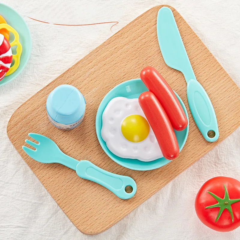 Имитация кухонной игрушки, столовая посуда из АБС-пластика с распылителем воды, комплект для ролевых игр, кухонный стол, детские подарки, но... от AliExpress RU&CIS NEW