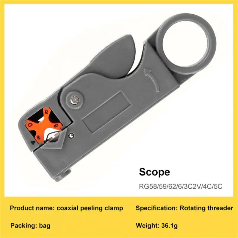 

Mini Hardware Tools Coaxial Cable Stripper Pliers Stripper Cable Stripper Knife Mesh Wire Stripper Pliers Strong And Durable