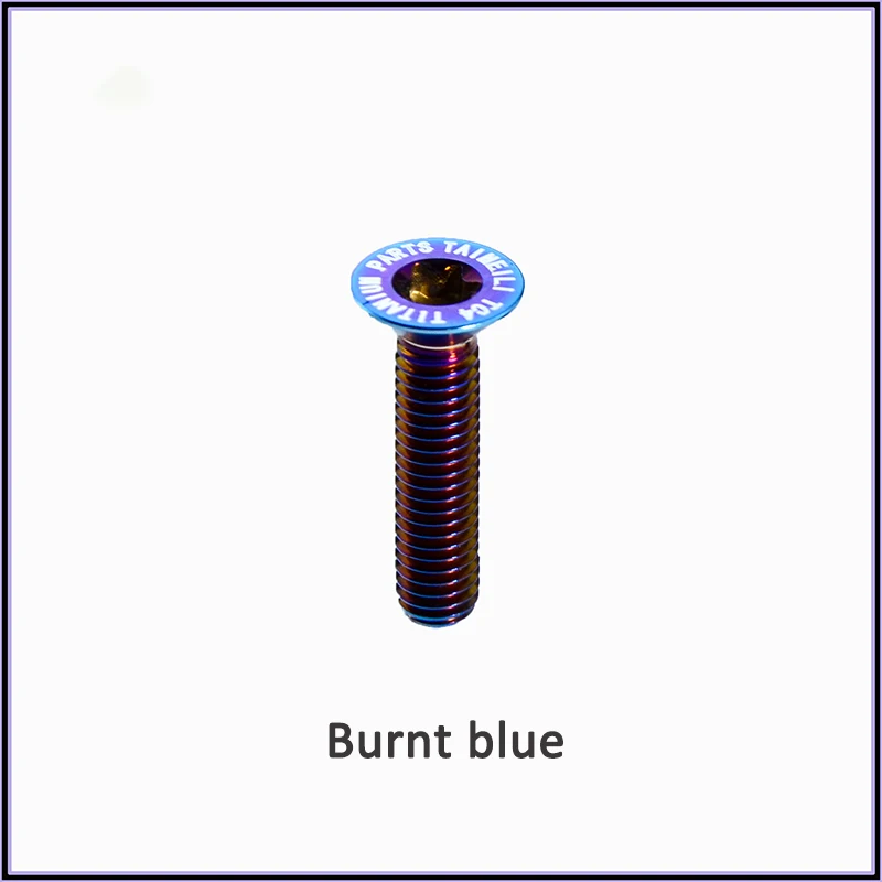 

Титановые болты Torx M6 с плоской головкой 12/15/20/25/30 мм