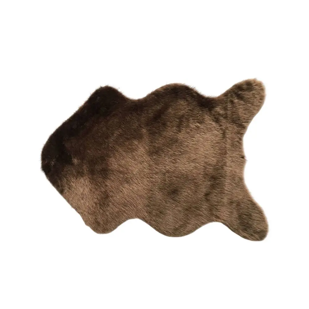 Ковер плюшевый из мягкой овечьей шерсти 40 х60 см