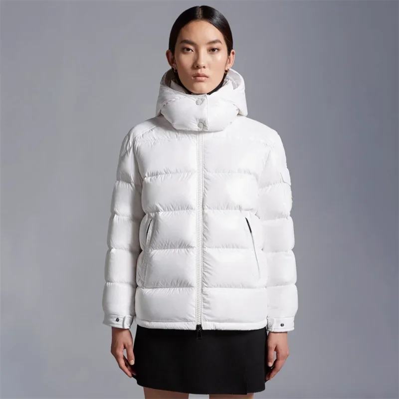 

Новинка 2023, зимняя женская утепленная ветрозащитная и теплая пуховая куртка y2k, высокое качество, модная повседневная блестящая Съемная Лыжная куртка с капюшоном