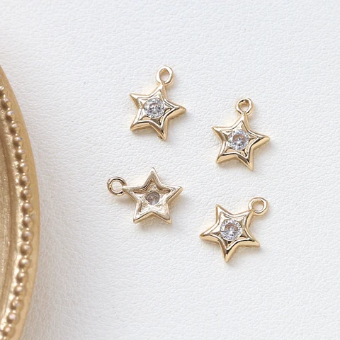 Медная пентаграмма подвеска