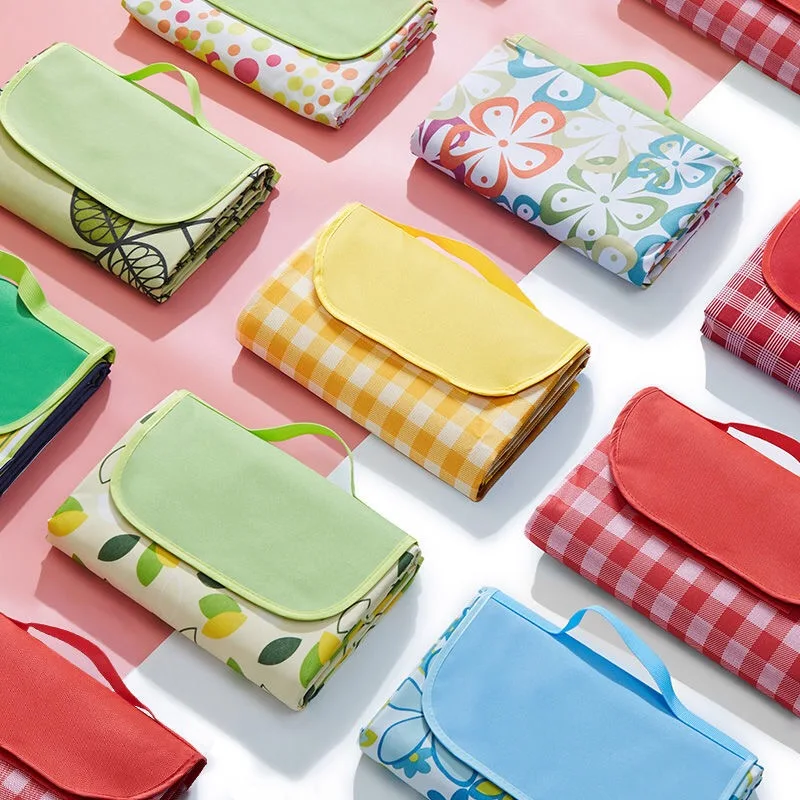 

200*200cm Portable Lightweight Picnic Mat Pocket Blanket Waterproof Outdoor Travel Camping Beach Blanket Tent Sleeping Mat