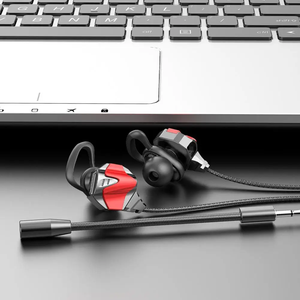 

Мягкие Наушники с эффектом объемного звучания, 3,5 мм, игровые стереонаушники-вкладыши для прослушивания музыки