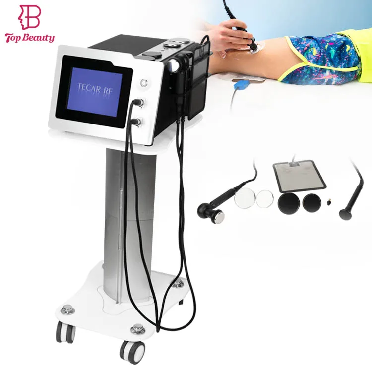 

2022 cet ret rf diathermy pads physio short wave microwave tecar physiotherapy therapy machine for sale