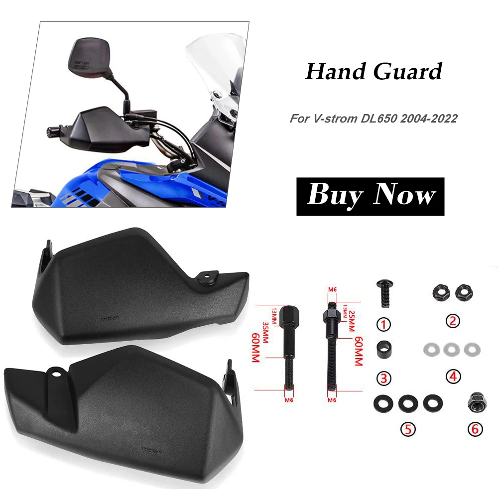 

DL 650 Hand Guard For Suzuki V-strom DL650 2004-2015 2016 2017 2018 2019 2020 2021 2022 Motorcycle Accessories Cover Protector