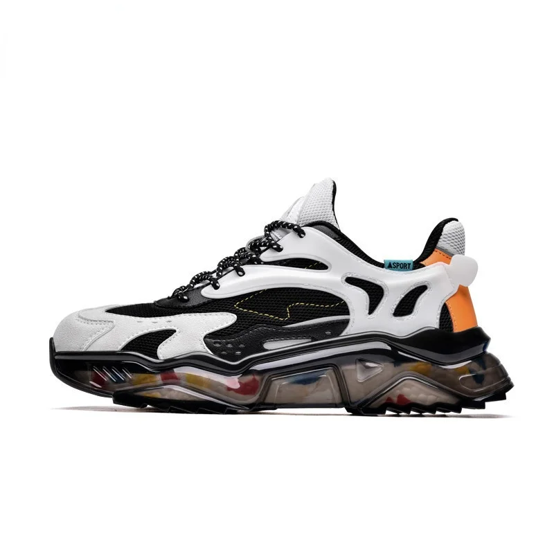 

Men Sneakers Outdoor Casual Shoes Men's 2021 Fashion Breathable Non-Slip Platform Sport Dad Shoes Male