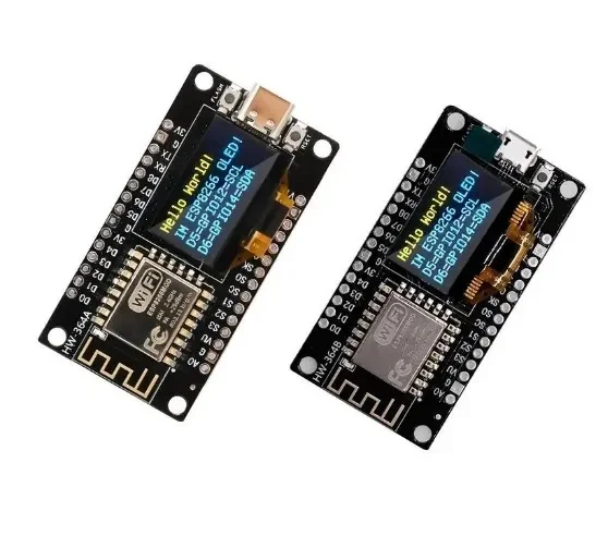 NodeMCU ESP8266 Brug Peng интеллектуальный дисплей OLED 0 96 дюйма CH340G ESP-12F модуль WiFi TYPE-C USBか для
