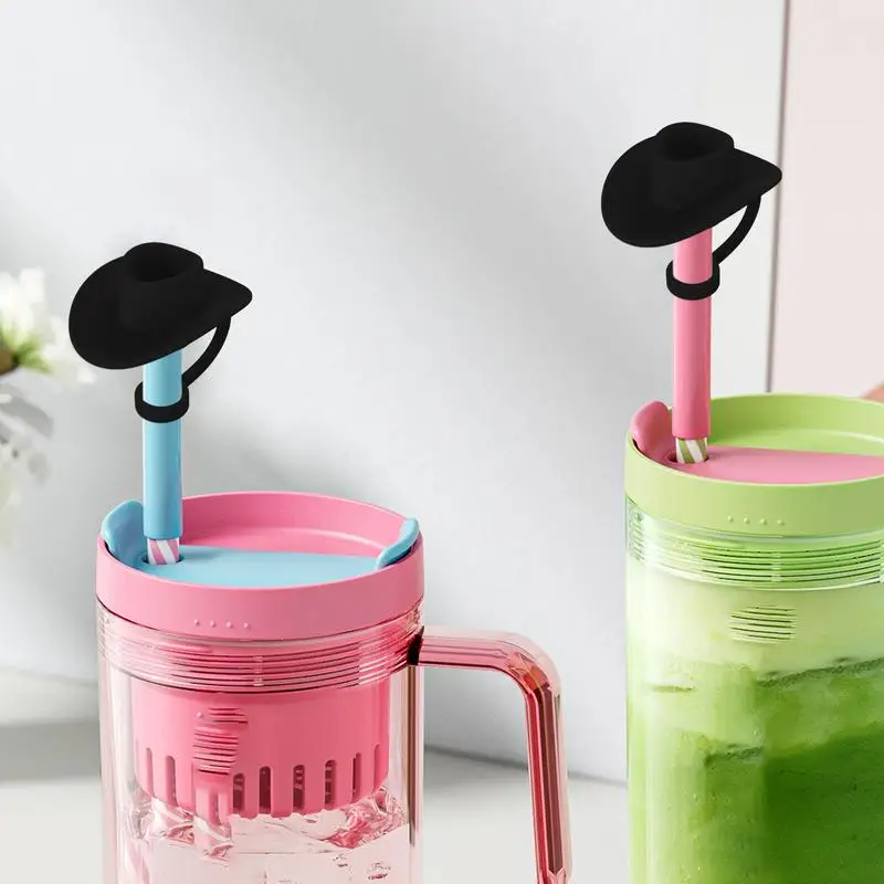 Западная соломенная крышка из пищевого силикона оригинальная ковбойская шляпа