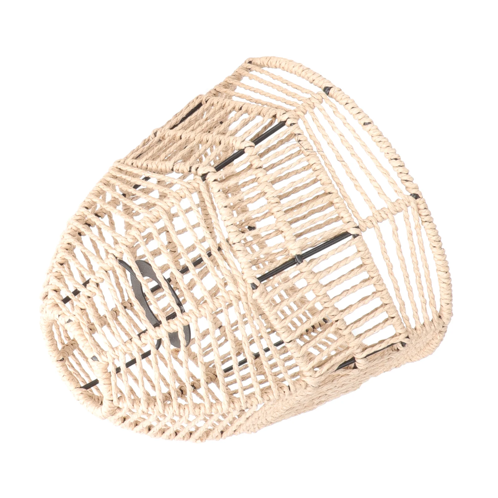 

Rattan Pendant Paper Rope Lampshade Protector Chandelier DIY Light Dust Household Rustic Pendant