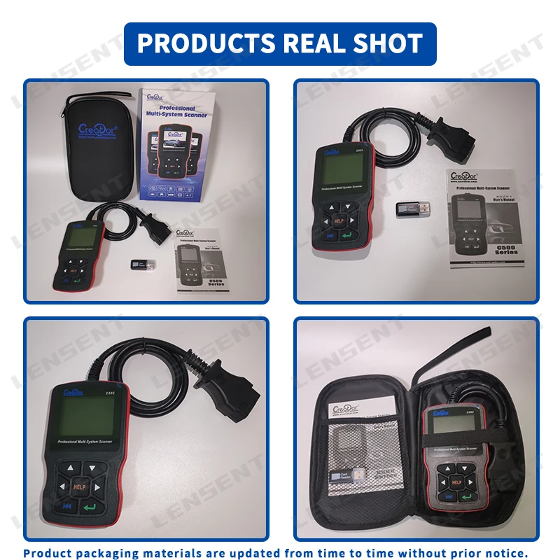 Lensent Автомобильный сканер Creator C502 OBD2 диагностический инструмент для Benz W211 W209 C200 W203